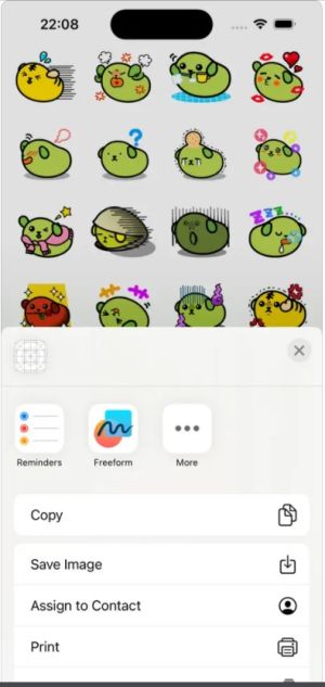 Beanie Emote Gallery appD3